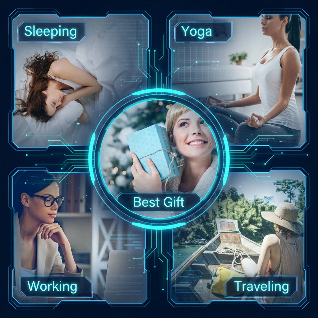 Baby White Noise Machine with Night Light & Intelligent Timing 20 Soothing Sounds USB Rechargeable Sleep Sound Player